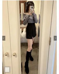 ビッグカラー ニット