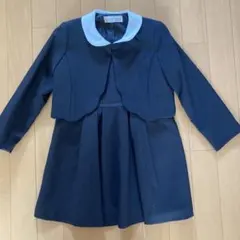 COMMECAISM フォーマル黒ワンピース110