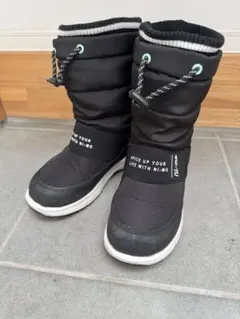 NI-MO 子ども用スノーブーツ ブラック　ムーンスター　20cm