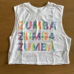 ZUMBA クロップトップ XS ホワイト