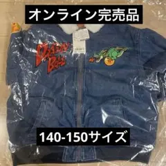 ②BREEZE ドラゴンボールコラボデニムボアジャケット（140-150サイズ)