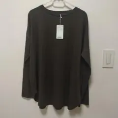 未使用 アーバンリサーチ 裾ラウンドTシャツ ブラウン