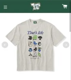 Clout That's life Tシャツ Mサイズ オートミール