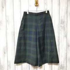 UNIQLO ユニクロ (S)　イージー ガウチョパンツ　チェック