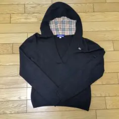 BURBERRY Blue Label フード付きニット
