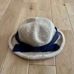 14+ 麦わら帽子 54cm リボン付きのサムネイル