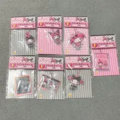 My Melody ＆ Kuromi 50th＆20th アクリルチャーム