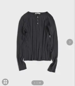 conz×nvrfrgt別注 henry paneled sweater