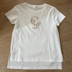COCOTTE PARIS 刺繍ロゴ Tシャツ ホワイト