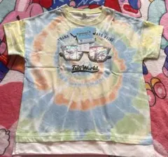 Connec-T タイダイ柄 スパンコール Tシャツ