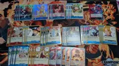 赤青ルーシー　構築済みデッキ　ワンピースカード