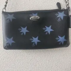 コーチ 星柄ショルダーバッグ