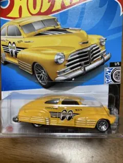 294‼️MOONEYES 47 Chevy Fleetline イエロー