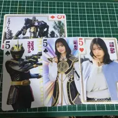 仮*ー様 一河角乃　ゴジュウユニコーン　トランプ