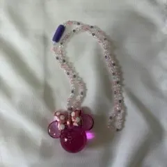 ディズニー　光るおもちゃ　ミニーちゃん　ペンダント