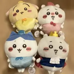 ちいかわ マスコット ぬいぐるみ セット Amazon.co.jp: ちいかわ おやすみベッドと繋がるマスコット