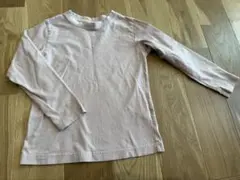 長袖カットソー 薄いピンク