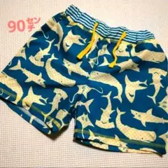 男の子水着90㌢　ハーフパンツ　海の生き物