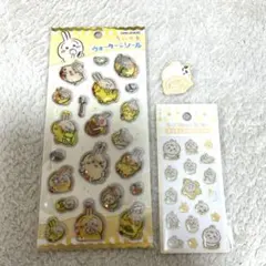 ちいかわ ウォーターインシール ミニミニぷっくりシール　フレークシール　うさぎ