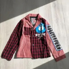 JAM NEW YORK CITY ツイード パッチワーク ジャケットのサムネイル