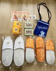 ディズニーランドホテル　アメニティー　40th記念ポストカード　バケパバック