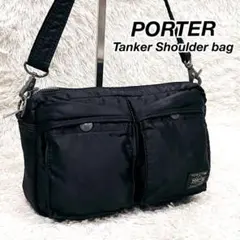レア 【美品】【2way】ポーター タンカー ミニ ショルダーバック ブラック