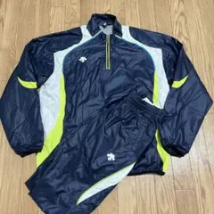 デサント　ハーフジップ　ナイロンジャケット　ジャージ　ウィンドブレーカー　上下