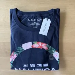 NAUTICA フラワーグラフィック Tシャツ XXL