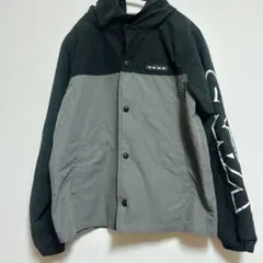 【希少デザイン】VANS バンズ コーチジャケット 袖ロゴ バイカラー M完売品