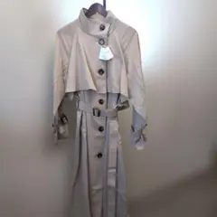 【新品未使用】INGNI スタンドカラートレンチコート【定価9800円】Mサイズ