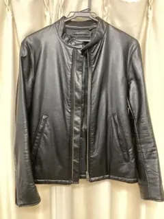レザーシングルライダースジャケット