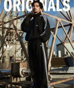 常田大希着用adidasベッケンバウアーセットアップ