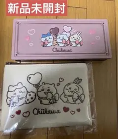 ちいかわ　チョコパーティ缶　ポーチギフト　2点セット　バレンタイン　ホワイトデー