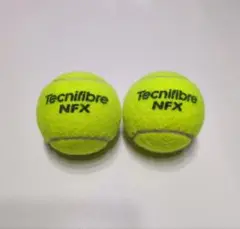 Tecnifibre NFX 　硬式　中古テニスボール 2個　012