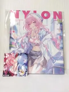 崩壊スターレイル NYLON JAPAN 1月号特別版ｗカバー ＋ フォトカ2枚