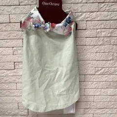 LAURA ASHLEY 犬用 プリントスカーフタンク グリーン Mのサムネイル