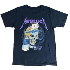 80s メタリカ パスヘッド Tシャツ Damaged Justiceのサムネイル