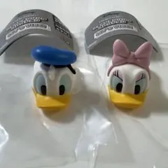 ディズニー　ファッションリングコレクション ドナルド　デイジー　カプセルトイ
