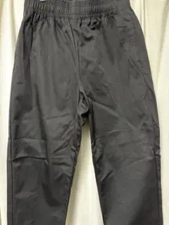 GU 黒 イージーパンツ ゴムウエスト