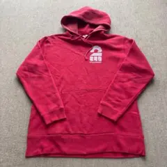 2BRO. 弟者 プルオーバーパーカー 赤 Lサイズ ユナイテッドアスレ