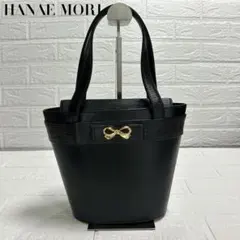 美品】HANAE MORI ハナエモリ/パール調 ハンドル/ハンドバッグ - メルカリ