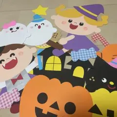 壁面 10月　「ハロウィン」