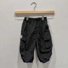 ブリーズ ナイロンカーゴパンツ ブラック　80cm