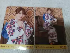 乃木坂46 田村真佑 レアポ 浴衣 生写真 - メルカリ