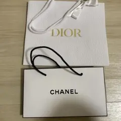 Dior & Chanel 紙袋セット