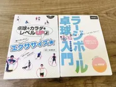 卓球王国　DVD 2本セット　エクササイズ＆ラージボール入門　中古