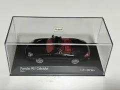 ミニチャンプス Porsche 911 Cabriolet ブラック