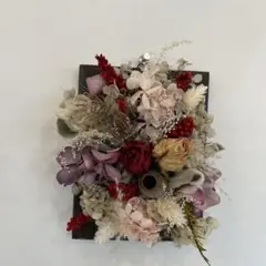 ドライフラワー 壁掛けスワッグ