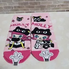 POPMART　ポップマートで人気　MOLLY靴下
