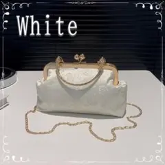 パーティーバッグ　クラッチ　ハンド　ショルダー　がま口　花柄　結婚式　着物　高級